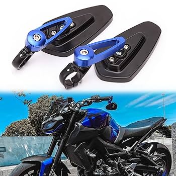 アクセサリー NGORI Rich Choices Universal Blue Motorcycle 22mm 7/8'' CNC